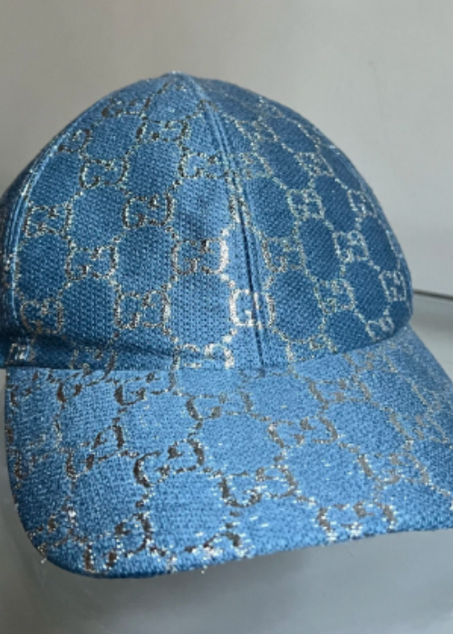 BONÉ GUCCI GG LAMÉ BASEBALL HAT