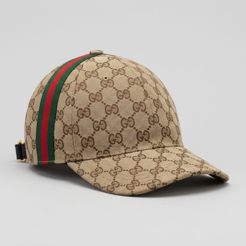 Boné Gucci Canvas Double G