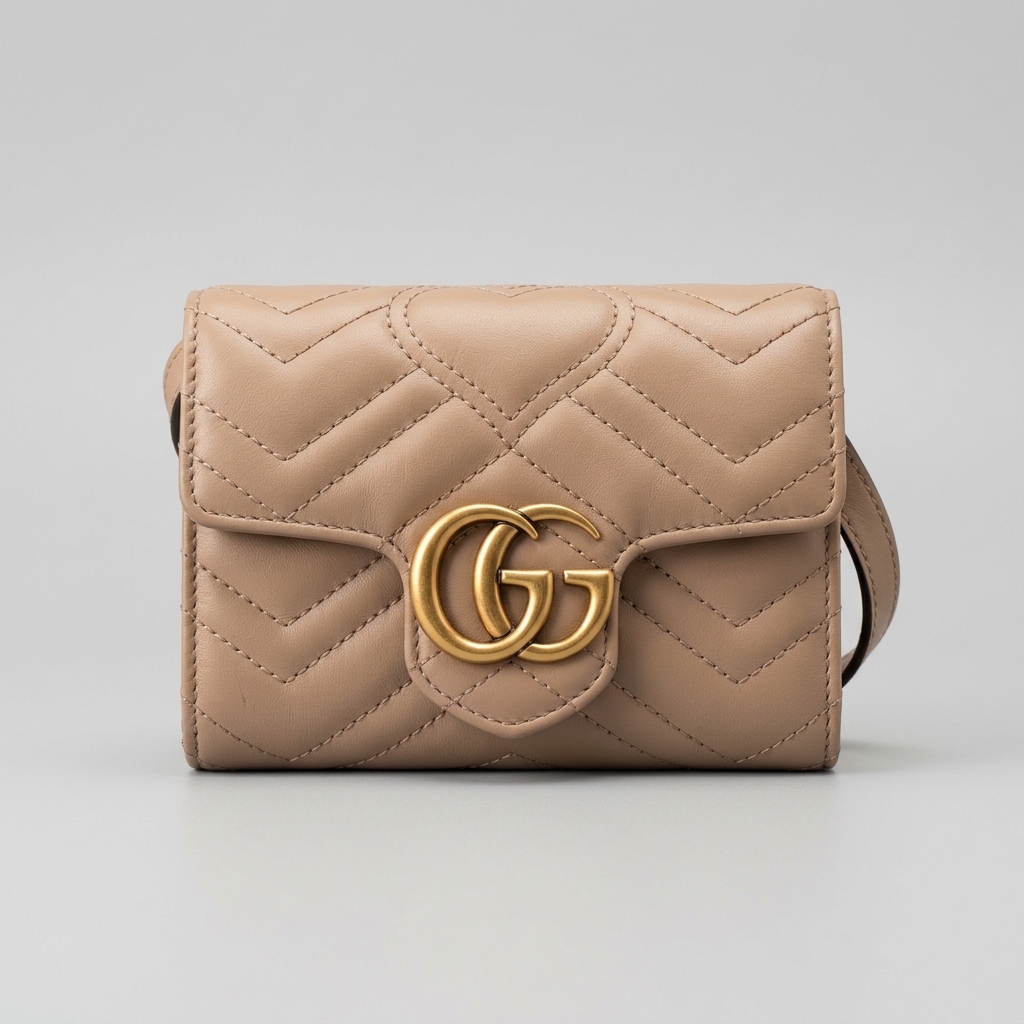 Carteira Gucci Marmont de Couro