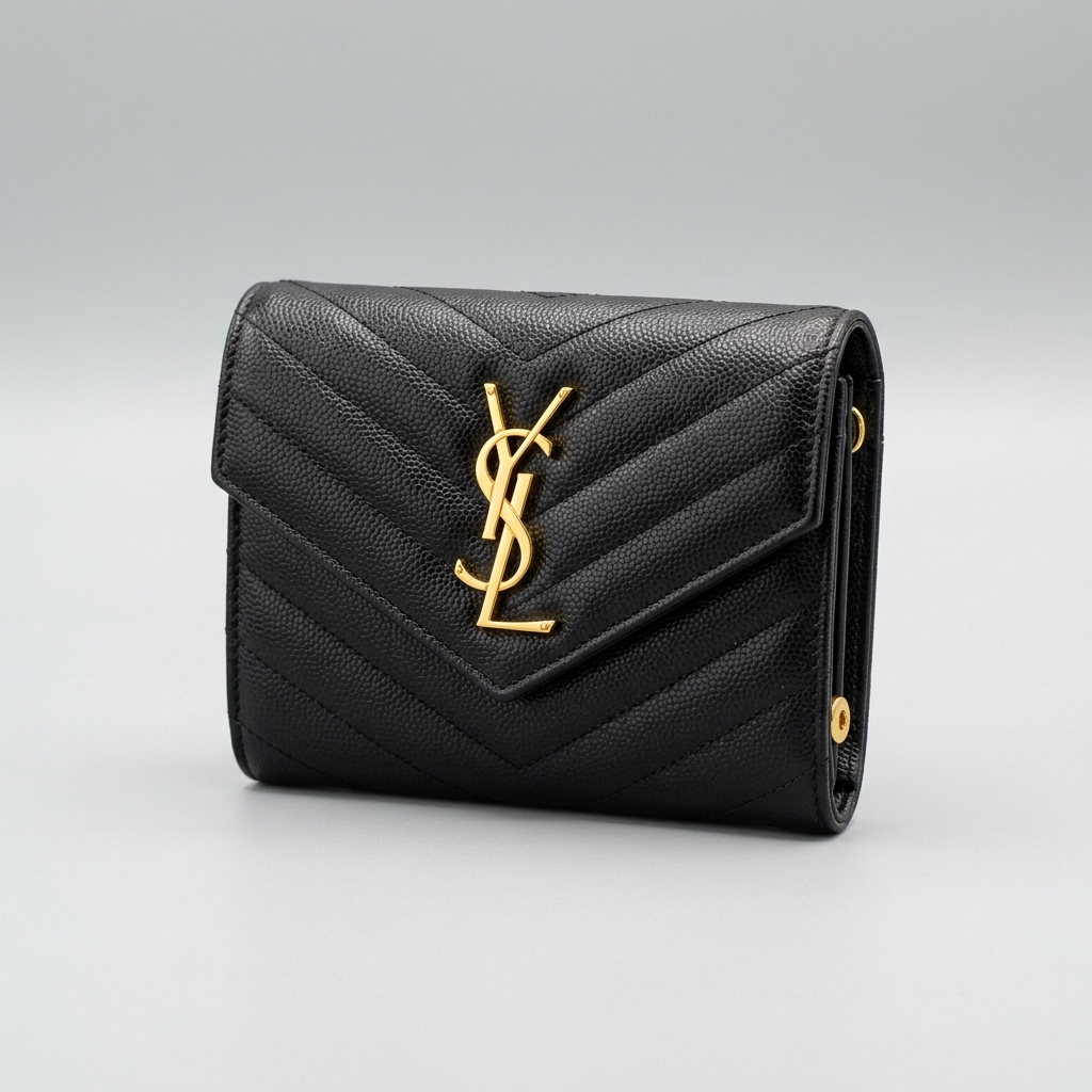 Carteira Saint Laurent Cassandre