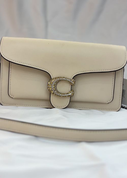Bolsa Coach Branca Tabby