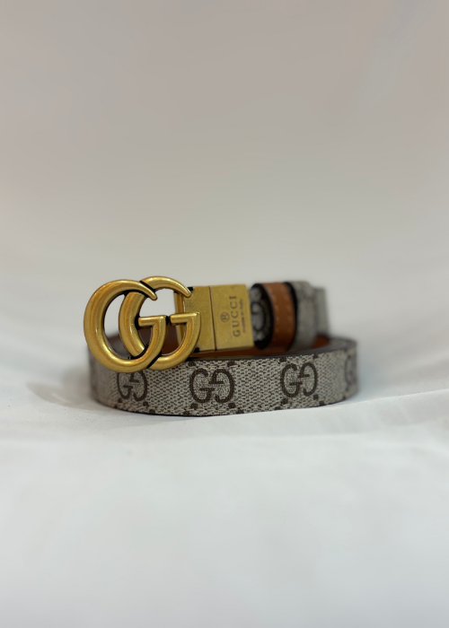 Cinto G  Double G Reversíve ( 02 em 01 Linha Italiana)