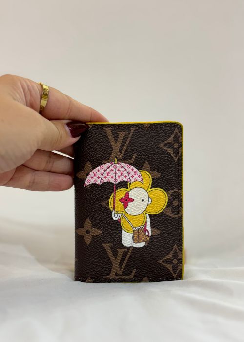 Porta Cartão Lv Monogram Estampado  (  Linha Premium)