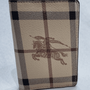 Porta Cartão Burberry Vintage Xadrez Autêntico ( Linha Premium)
