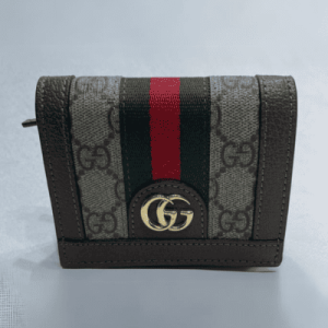 Carteira tamanho médio Gucci Ophidia ( Linha Italiana)