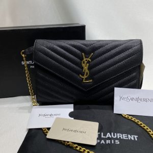 Bolsa Saint Laurent Chain Wallet  (Linha Italiana)